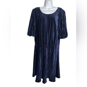 NWT DKNY dress size 16W navy blue shift‎ dress BEAUTIFUL 💙💙💙